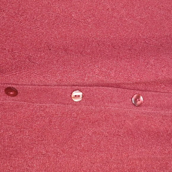 Herman Geist Vintage button front sweater with sparkles - Picture 3 of 9